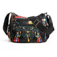 🔒 50% DE RÉDUCTION ! 🎒 Sac Bandoulière Nylon Voyage – Nylon Déperlant & Coton Enduit – Multi-Poches & Compact for Quotidien & Escapade