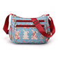 🔒 50% DE RÉDUCTION ! 🎒 Sac Bandoulière Nylon Voyage – Nylon Déperlant & Coton Enduit – Multi-Poches & Compact for Quotidien & Escapade
