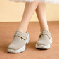 👟 50% DE RÉDUCTION ! 🚶‍♀️ Chaussures Marche Confort Lift Femme – PU + EVA – Semelle Plateforme Amortissante & Slip-On for Quotidien & Voyage