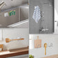 🧽 -50% ! 🚿 Porte-Éponge pour Évier de Cuisine – Acier Inoxydable – Auto-Adhésif & Évacuation d’Eau – Gain de Place pour Cuisine & Salle de Bain 🍳