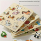 🧩 50% DE RÉDUCTION ! 🌳 Puzzle à Chevilles Montessori en Bois – Contreplaqué Massif – Chevilles Larges & Rivets Renforcés for Bébés 1-3 Ans
