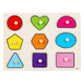 🧩 50% DE RÉDUCTION ! 🌳 Puzzle à Chevilles Montessori en Bois – Contreplaqué Massif – Chevilles Larges & Rivets Renforcés for Bébés 1-3 Ans