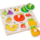 🧩 50% DE RÉDUCTION ! 🌳 Puzzle à Chevilles Montessori en Bois – Contreplaqué Massif – Chevilles Larges & Rivets Renforcés for Bébés 1-3 Ans