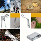 🆘 50% DE RÉDUCTION ! 🎒 Kit de Survie d’Urgence & Équipement – Boussole Laiton Phosphorescente & Couverture Thermique & Spork Multifonction for Plein Air & Aventure