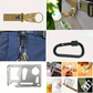🆘 50% DE RÉDUCTION ! 🎒 Kit de Survie d’Urgence & Équipement – Boussole Laiton Phosphorescente & Couverture Thermique & Spork Multifonction for Plein Air & Aventure