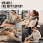 💪 50% DE RÉDUCTION ! 🔫 Pistolet de Massage Fascia Multi-Têtes – ABS – Percussion Profonde & Type-C for Récupération Musculaire