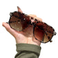 📢 50% DE RÉDUCTION !! ⏰ Lunettes de Soleil Tendance UV400 – Monture PC – Branches Flexibles & Verres Résistants aux Chocs pour Homme & Femme 🕶️