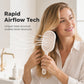🎉 50 % DE RÉDUCTION MAINTENANT ! 💇‍♀️ Brosse à Cheveux Démêlante Autonettoyante Détachable pour Femme – Massage du Cuir Chevelu & Design Ergonomique ✨