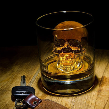 💀 50% DE RÉDUCTION ! 🧊 Moule Silicone Tête de Mort Glaçons DIY – Silicone Alimentaire (-40°C à 230°C) – Fonte Lente & Sans BPA for Whisky & Halloween