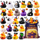 🦆 50% DE RÉDUCTION ! 🎃 Jouet de Bain Canard Halloween pour Enfants – PVC Souple – 6×5,5×5,5 cm – Adorable & Flottant for Bain & Fête