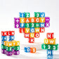 🧲 50% DE RÉDUCTION ! 🔤 Cubes Magnétiques Alphabet & Chiffres pour Enfants – Aimant + Plastique – 40 Pièces & 360° & Boîte Métal for Apprentissage Ludique