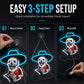 💀 50% DE RÉDUCTION ! 🌈 Enseigne Néon LED Tête de Mort – Acrylique + PS + Silicone – USB 5V & Gradateur 5 Niveaux for Chambre & Gaming