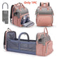 🎒 50% DE RÉDUCTION ! 👶 Sac à Langer Pliable avec Station de Change – Oxford + Polyester – 3 Modes de Port & Lit Intégré for Parents Nomades