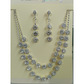 💎 50% DE RÉDUCTION ! ✨ Parure Collier & Boucles d’Oreilles Pendentif Goutte Scintillant – Alliage + Strass – 52 cm & 3,5 cm for Mariage & Soirée