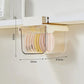 📢 -50% MAINTENANT !! ⏰ Organisateur Sous-Étagère avec Tiroir Coulissant – PET + ABS – Installation Sans Perçage & Panneau Transparent 🗄️