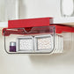 📢 -50% MAINTENANT !! ⏰ Organisateur Sous-Étagère avec Tiroir Coulissant – PET + ABS – Installation Sans Perçage & Panneau Transparent 🗄️