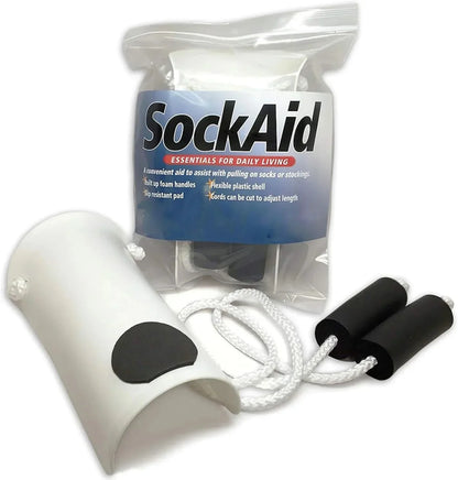 ⏳ OFFRE LIMITÉE -50% ! ⏰ Enfile-Chaussettes pour Personnes Âgées – Tissu Éponge & Poignées Mousse – Idéal pour Mobilité Réduite 🧦