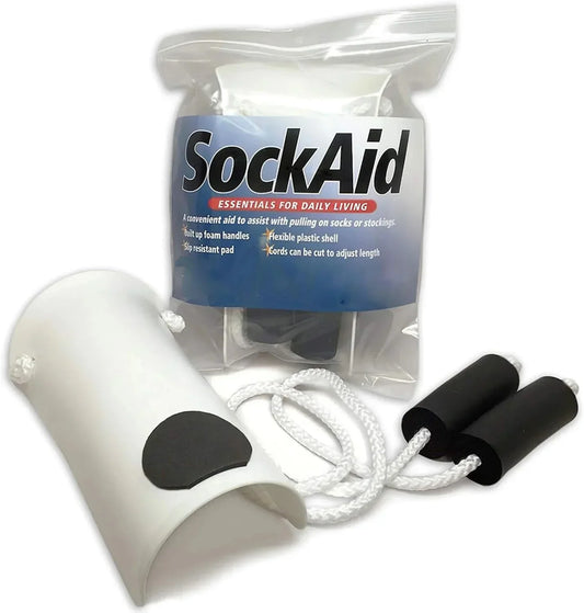 ⏳ OFFRE LIMITÉE -50% ! ⏰ Enfile-Chaussettes pour Personnes Âgées – Tissu Éponge & Poignées Mousse – Idéal pour Mobilité Réduite 🧦