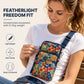 🏃‍♀️ 50% DE RÉDUCTION ! 🌸 Sac Brassard & Bandoulière Sport Imprimé – Oxford – Triple Compartiment & Léger 0,11 kg for Sport & Urbain