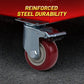 🔩 -50% ! 🛠️ Roulette Pivotante Robuste avec Frein Total – Acier + PVC – Capacité 200 kg & Rotation 360° pour Chariot & Établi ⚙️