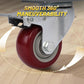 🔩 -50% ! 🛠️ Roulette Pivotante Robuste avec Frein Total – Acier + PVC – Capacité 200 kg & Rotation 360° pour Chariot & Établi ⚙️