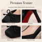 👠 -50% ! 🎀 Escarpins à Talons Hauts Bout Carré à Lacets pour Femme – Talon 8,8 cm & Semelle Rouge – Style Ballet Moderne pour Mariage & Soirée 💃