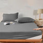 🛏️ -50% ! ✨ Parure de Draps Doux 3 Pièces Facile à Ajuster – Tissu Brossé – Enveloppement 360° & Jusqu’à 25 cm de Profondeur 🌙