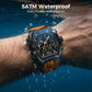 ⌚ -50% ! 🌙 Montre Sport Double Affichage Homme – ABS + Silicone – Analogique & Digital – Rétroéclairage LED – 5 ATM – Boîtier Tonneau 51 mm – 8 Coloris 🏃