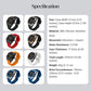 ⌚ -50% ! 🌙 Montre Sport Double Affichage Homme – ABS + Silicone – Analogique & Digital – Rétroéclairage LED – 5 ATM – Boîtier Tonneau 51 mm – 8 Coloris 🏃