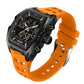 ⌚ -50% ! 🌙 Montre Sport Double Affichage Homme – ABS + Silicone – Analogique & Digital – Rétroéclairage LED – 5 ATM – Boîtier Tonneau 51 mm – 8 Coloris 🏃