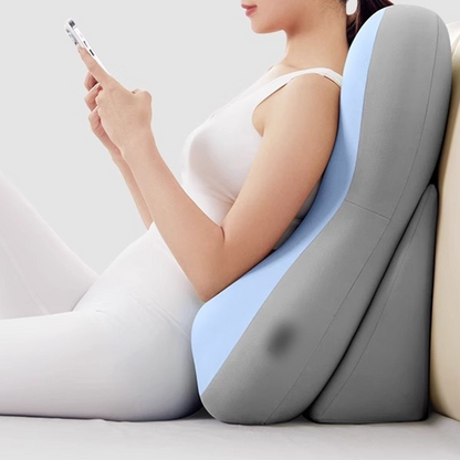🛏️ -50% ! 💤 Coussin Dossier de Lecture Ergonomique avec Accoudoirs – Mousse Mémoire de Forme – Soulage les Douleurs Dorsales pour Lit & Canapé 📖