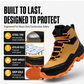 🎉 SOLDES 2026 – PLUS DE 27 900 VENDUS ! 💞 Chaussures de Sécurité à Embout Acier Anti-Perforation – Cuir Synthétique + Maille – Semelle Caoutchouc Antidérapante pour Chantier & Atelier 🤾