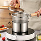 🍤 PROMO FLASH : 50% DE RÉDUCTION ! Mini Friteuse & Casserole Multifonction – Acier Inoxydable 304, Compatible Induction, Couvercle en Verre Anti-Projections for une Friture Économique et Saine ✨🔥