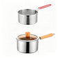 🍤 PROMO FLASH : 50% DE RÉDUCTION ! Mini Friteuse & Casserole Multifonction – Acier Inoxydable 304, Compatible Induction, Couvercle en Verre Anti-Projections for une Friture Économique et Saine ✨🔥