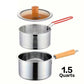 🍤 PROMO FLASH : 50% DE RÉDUCTION ! Mini Friteuse & Casserole Multifonction – Acier Inoxydable 304, Compatible Induction, Couvercle en Verre Anti-Projections for une Friture Économique et Saine ✨🔥