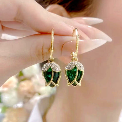 🌹 SOLDES 2026 – PLUS DE 22 100 VENDUS ! 💎 Boucles d’Oreilles Créoles Bouton de Rose Élégantes en C – Alliage Léger & Strass Brillants pour Quotidien Chic ✨