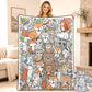 ✨ 50 % DE RÉDUCTION ! 💯 Couverture Livre de Coloriage DIY pour Enfants – Polyester Flanelle – Lavable & Réutilisable pour Activité Créative Sans Écran 🎨