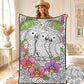 ✨ 50 % DE RÉDUCTION ! 💯 Couverture Livre de Coloriage DIY pour Enfants – Polyester Flanelle – Lavable & Réutilisable pour Activité Créative Sans Écran 🎨