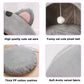 🐾 -50% ! 🏡 Lit-Tente 2-en-1 pour Animal – Tissu Doux – Design Dôme Convertible & Balle Suspendue Interactive pour Chat et Petit Chien 🛏️