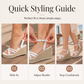 👡 -50% ! 🌴 Sandales Compensées Femme Tressées Bride Cheville Bout Ouvert – PU – Plateforme Stable & Jambes Allongées pour Look Boho Estival ☀️