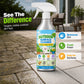 🧼 ACHETEZ 2, OBTENEZ 1 GRATUIT (Équivalent -50%) ! 🏠 Nettoyant Multi-Surfaces pour Terrasse – 120 ml – Spray & Essuyage pour Pierre, Bois & Carrelage Extérieur 🌿