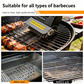 🍢 50 % DE RÉDUCTION ! 🔥 Brosse Électrique Sans Fil pour Barbecue – ABS + Acier Inoxydable – 1100 tr/min & Batterie 2000 mAh (90 min) pour Grilles Propres 🧽