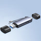 💾 -50% ! ⚡ Lecteur de Carte Mémoire Double Fente – Aluminium + ABS – USB 3.0 5 Gbps & Type-C pour Photographe et Drone 📸
