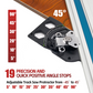 📐 -50% ! 🔨 Guide de Scie sur Rail à Angle de Précision – Alliage Aluminium – Positions Degrés Marquées & Corps Rigide pour Menuiserie 🪚