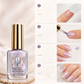 📢 50% DE RÉDUCTION ! 💅 Fortifiant à Ongles Effet Miroir Brillant Lilas – 10 ml – Finition Aurora Glacée & Séchage Rapide à l’Air pour Ongles Renforcés ✨