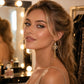 📢 -50% !! ⏰ Boucles d’Oreilles Pendantes Cœur avec Franges et Zircons – Alliage Cuivre + Zircon – Design Romantique & Éclat Luxueux pour Mariage et Soirée 💎