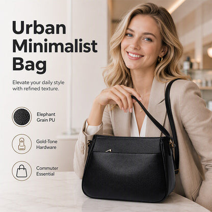 👜 -50% ! ✨ Sac à Main Bandoulière Élégant pour Femme – Cuir Synthétique – Design Minimaliste & Intérieur Spacieux pour Quotidien et Bureau 🎀