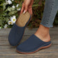 👡 -50% ! 🌬️ Mules à Enfiler pour Femme Ajourées à Plateforme – Synthétique + Caoutchouc – Design Sans Talon & Semelle Épaisse pour Confort Quotidien ☀️
