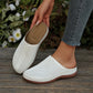 👡 -50% ! 🌬️ Mules à Enfiler pour Femme Ajourées à Plateforme – Synthétique + Caoutchouc – Design Sans Talon & Semelle Épaisse pour Confort Quotidien ☀️
