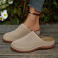 👡 -50% ! 🌬️ Mules à Enfiler pour Femme Ajourées à Plateforme – Synthétique + Caoutchouc – Design Sans Talon & Semelle Épaisse pour Confort Quotidien ☀️